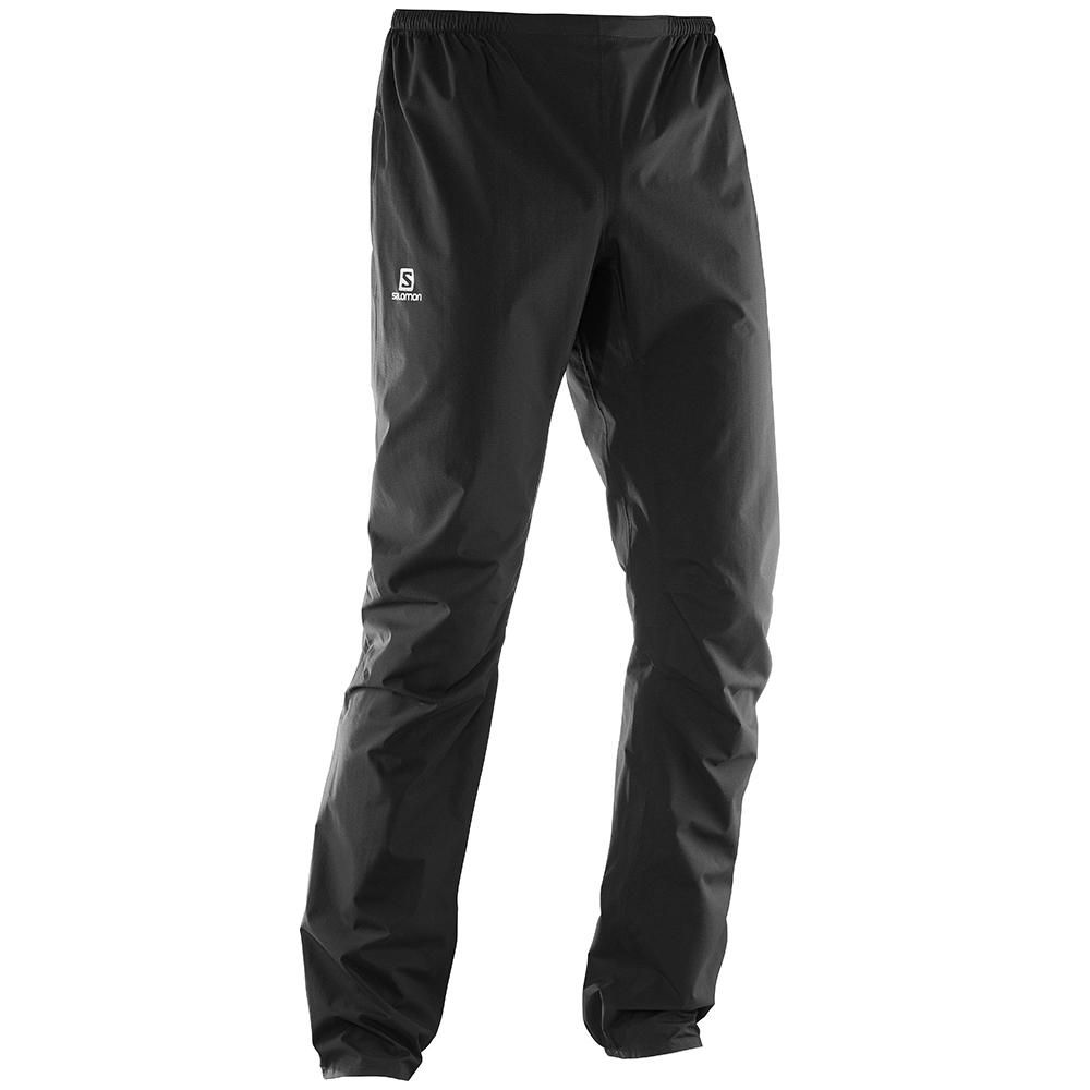 Salomon Singapore Mens Pants - BONATTI WP U Black | 17624-IRUY